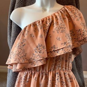 Lush one shoulder dress